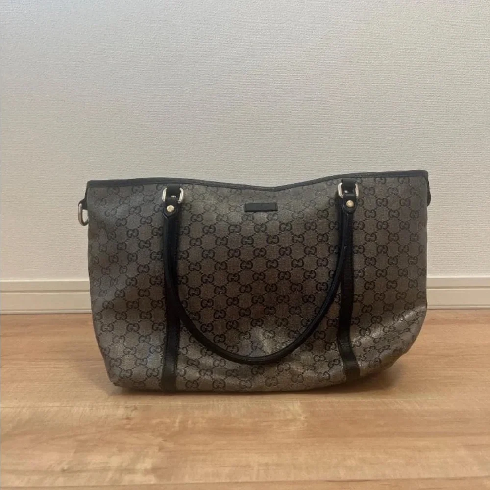 Gucci Black and Brown Women's Tote Bag - Picture 6 of 7